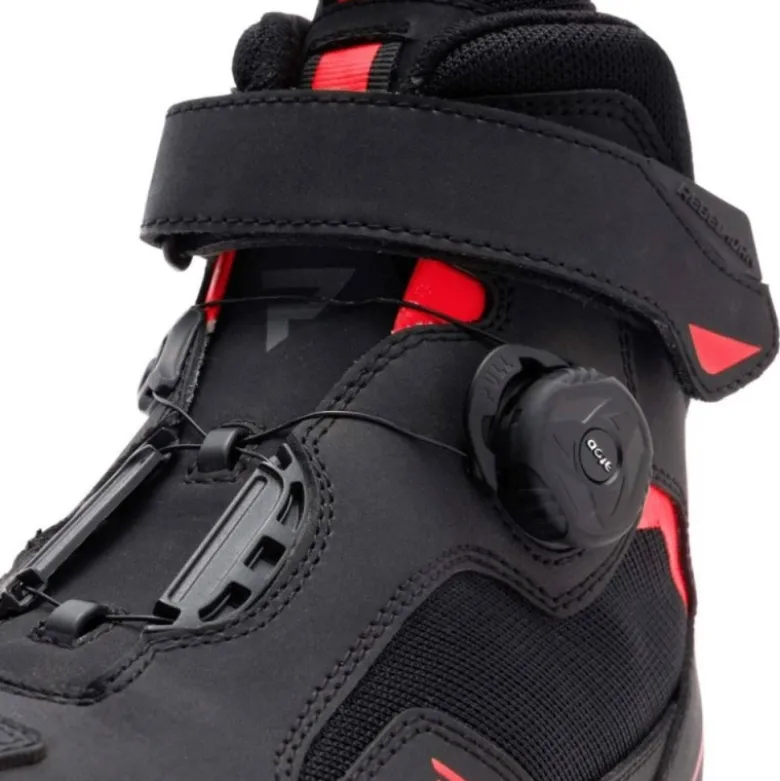Scarpe Moto Rebelhorn Spark II Nero Rosso