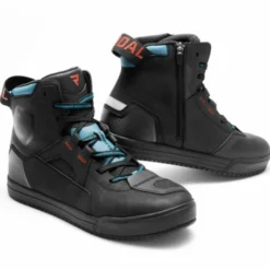 Scarpe Moto Rebelhorn Vandal II Nero Blu Rosso