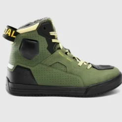 Scarpe Moto Rebelhorn Vandal II Verde Arancione