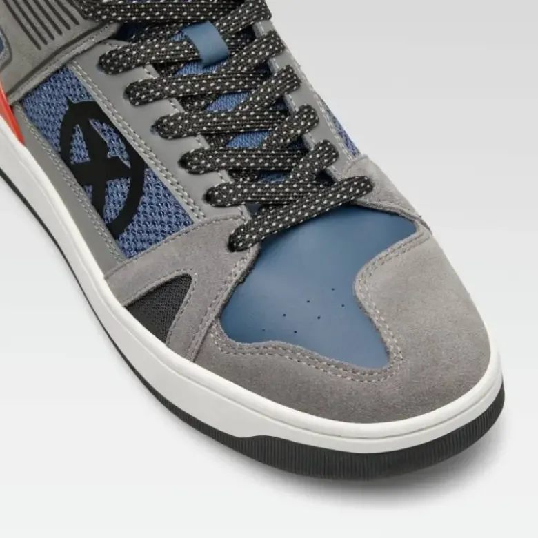Scarpe Moto XPD Moto-1 Blu Grigio Nero
