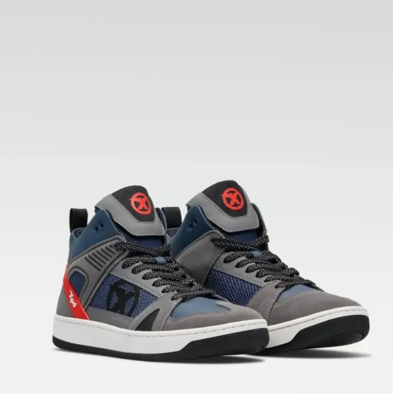 Scarpe Moto XPD Moto-1 Blu Grigio Nero