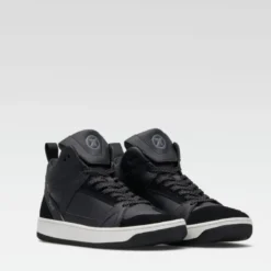 Scarpe Moto XPD Moto-1 Leather Nero