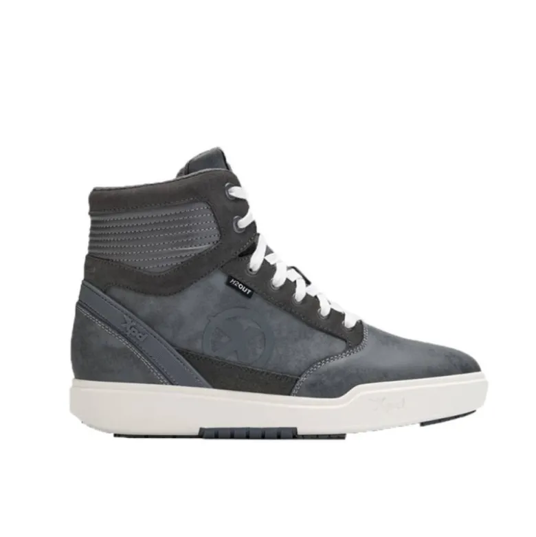 Scarpe Moto XPD Moto Way H2Out Grigio Bianco