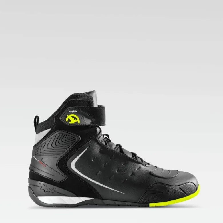 Scarpe Moto XPD X-Road H2Out Giallo Fluo