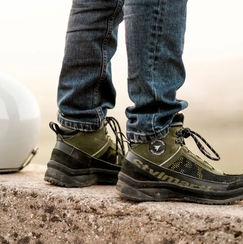 Scarpe Stylmartin Vertigo Air Verde Militare