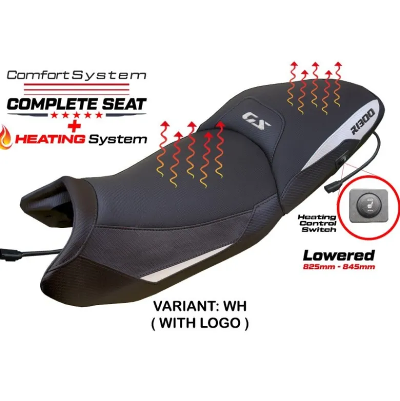 Sella completa compatibile - BMW R 1300 GS 2023-2025 - mod Dorfen Comfort System - Ribassata