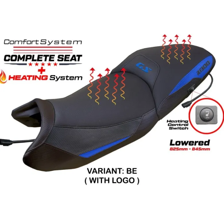 Sella completa compatibile - BMW R 1300 GS 2023-2025 - mod Dorfen Comfort System - Ribassata