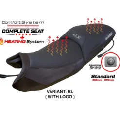 Sella completa compatibile - BMW R 1300 GS 2023-2025 - mod Dorfen Comfort System - Standard