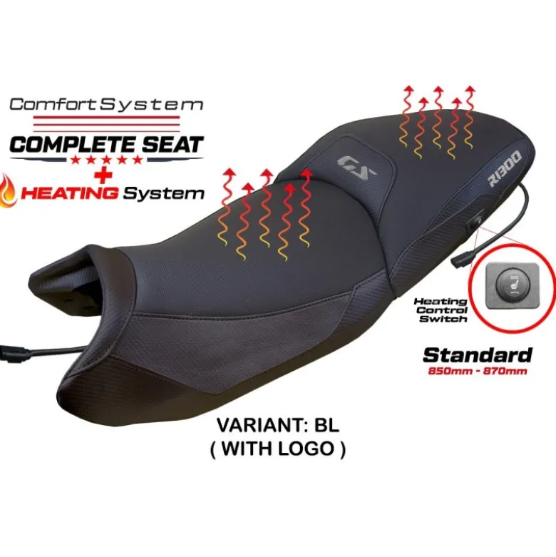 Sella completa compatibile - BMW R 1300 GS 2023-2025 - mod Dorfen Comfort System - Standard