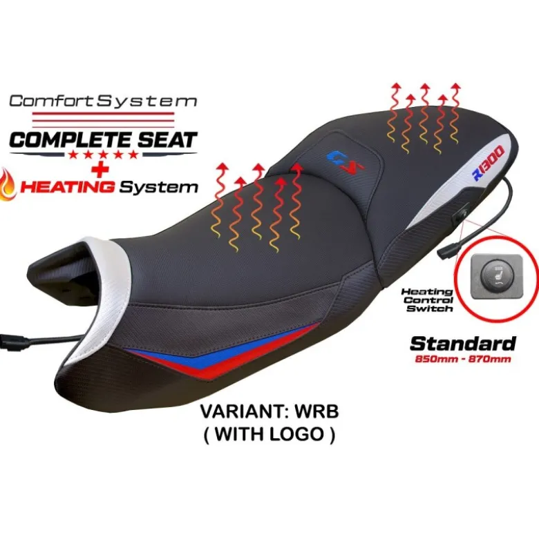 Sella completa compatibile - BMW R 1300 GS 2023-2025 - mod Dorfen Comfort System - Standard