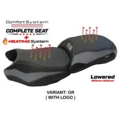 Sella completa compatibile - BMW R 1200 GS - mod Mainz Comfort System - Ribassata