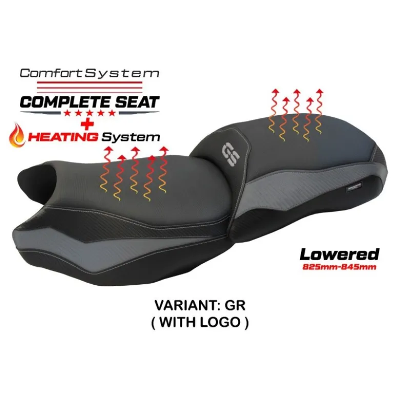 Sella completa compatibile - BMW R 1200 GS - mod Mainz Comfort System - Ribassata