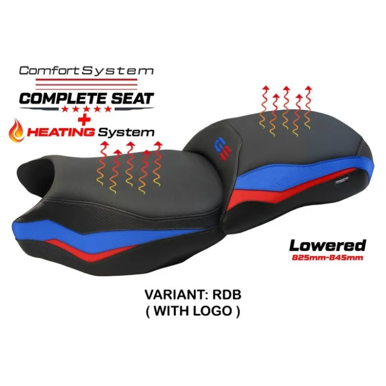 Sella completa compatibile - BMW R 1200 GS - mod Mainz Comfort System - Ribassata
