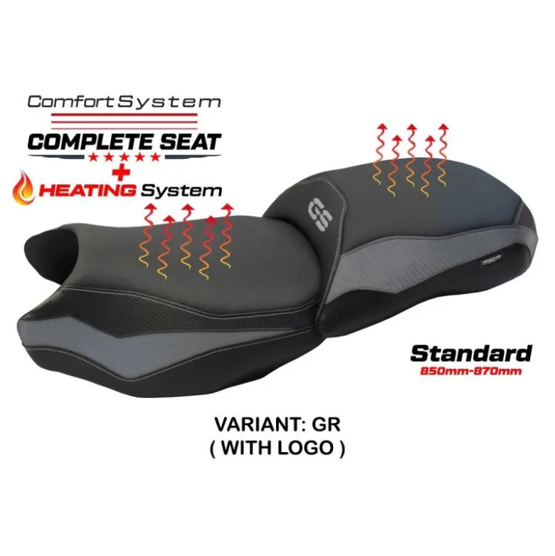 Sella completa compatibile - BMW R 1200 GS - mod Mainz Comfort System - Standard