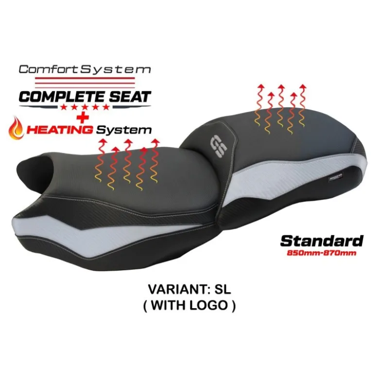 Sella completa compatibile - BMW R 1200 GS - mod Mainz Comfort System - Standard