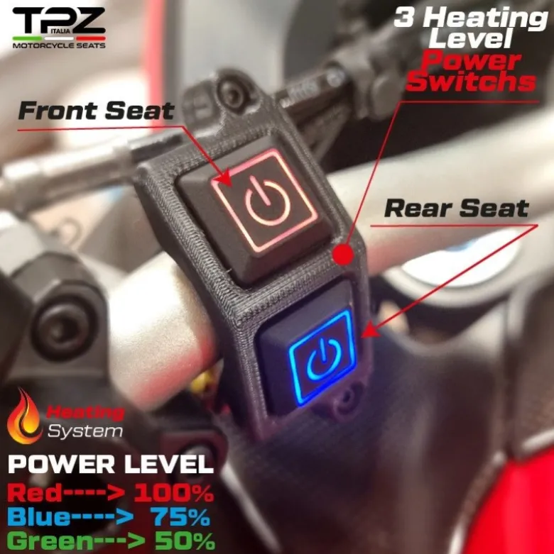 Sella completa compatibile - BMW R 1200 GS - mod Mainz Comfort System - Standard