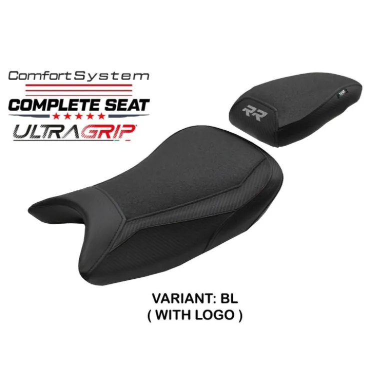 Sella completa compatibile - BMW S 1000 RR 2019-2025 - mod Varel Ultragrip Comfort System