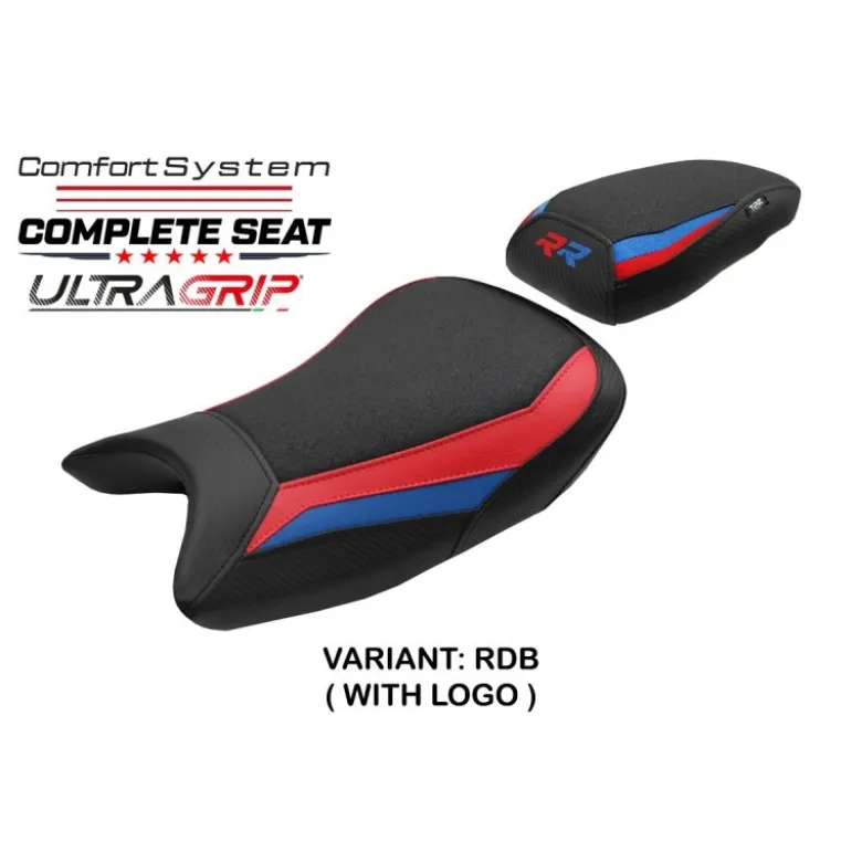 Sella completa compatibile - BMW S 1000 RR 2019-2025 - mod Varel Ultragrip Comfort System