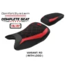 Sella completa compatibile - BMW S 1000 RR 2019-2025 - mod Varel Velvet Comfort System