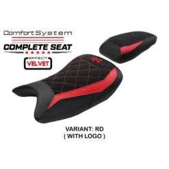 Sella completa compatibile - BMW S 1000 RR 2019-2025 - mod Varel Velvet Comfort System