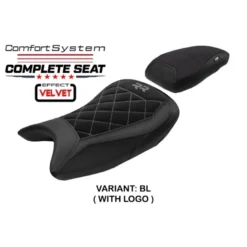 Sella completa compatibile - BMW S 1000 RR 2019-2025 - mod Varel Velvet Comfort System