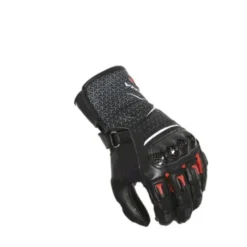 Set Racing Bambino Tuta Macna Varshall Nero Bianco, Guanti Macna Street R con Stivale Stylmartin Speed Jr