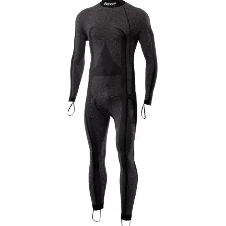 Sottotuta Integrale 4 Stagioni Racing Sixs STX HN Racing Nero Carbon