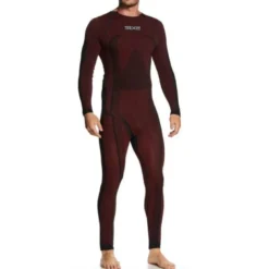 Sottotuta Integrale 4 Stagioni Unisex Sixs STX Rosso Scuro