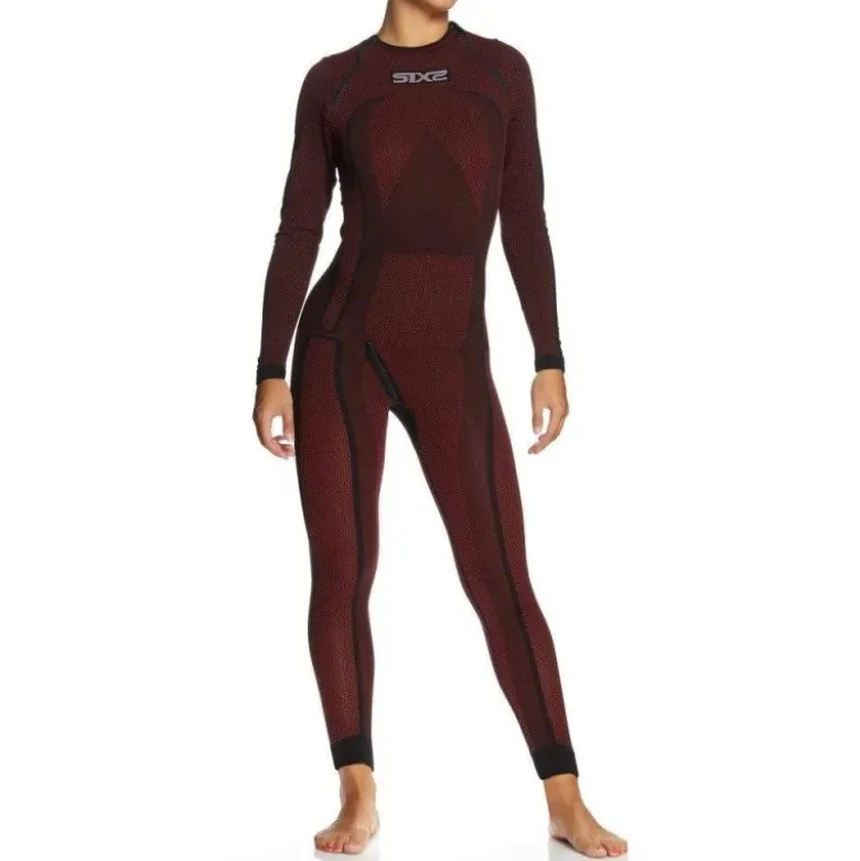 Sottotuta Integrale 4 Stagioni Unisex Sixs STX Rosso Scuro