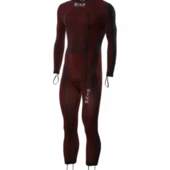 Sottotuta Racing Integrale 4 Stagioni Unisex Sixs STX-RACING Rosso Scuro