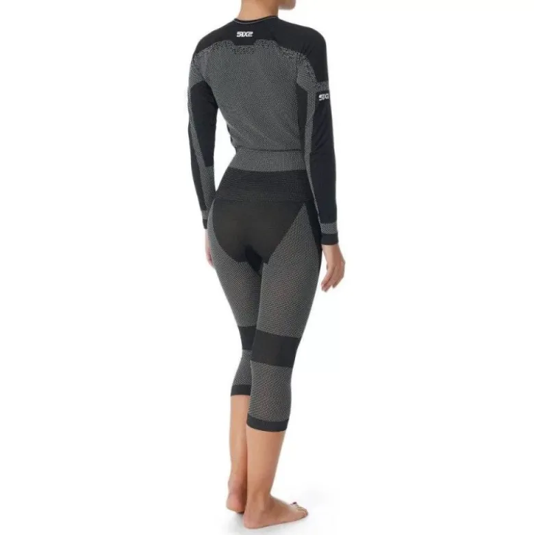 Sottotuta 3/4 Unisex Sixs STXL-R-BT Racing Breezy Touch Nero Carbon