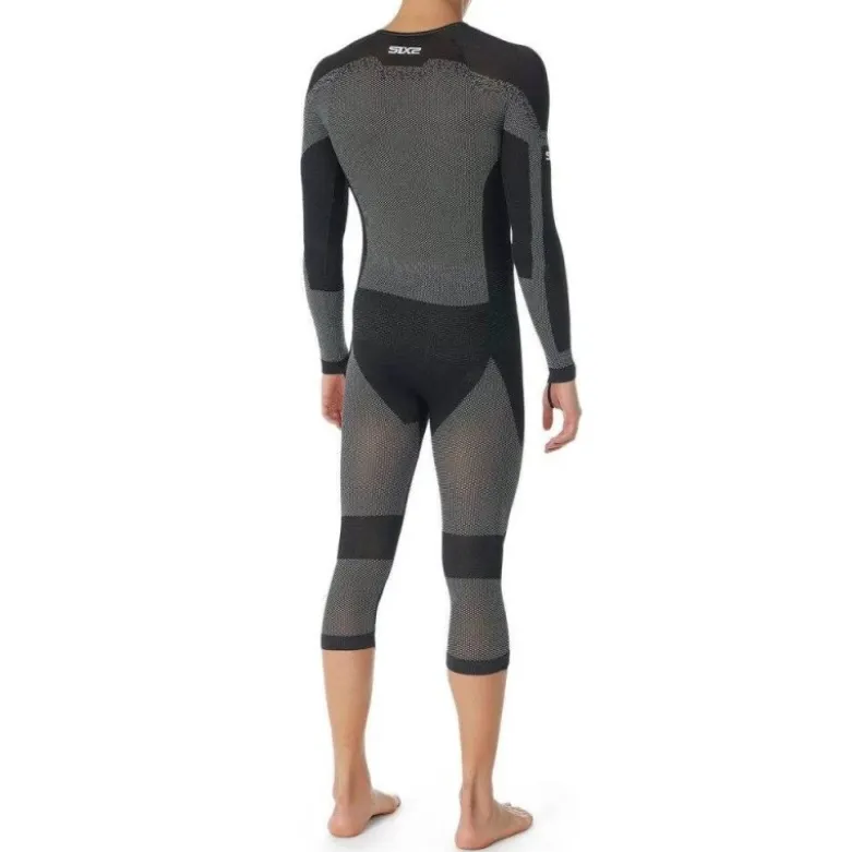 Sottotuta 3/4 Unisex Sixs STXL-R-BT Racing Breezy Touch Nero Carbon
