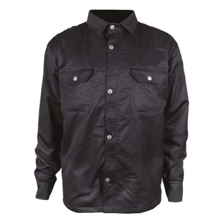Sovracamicia In Tessuto Harisson Battle Shirt Nero