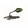 Specchietto Omologato Chaft Reversibile Story Nero Verde IN540