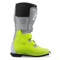 Stivali Moto Bambino Gaerne GXJ Grigio Giallo Fluo