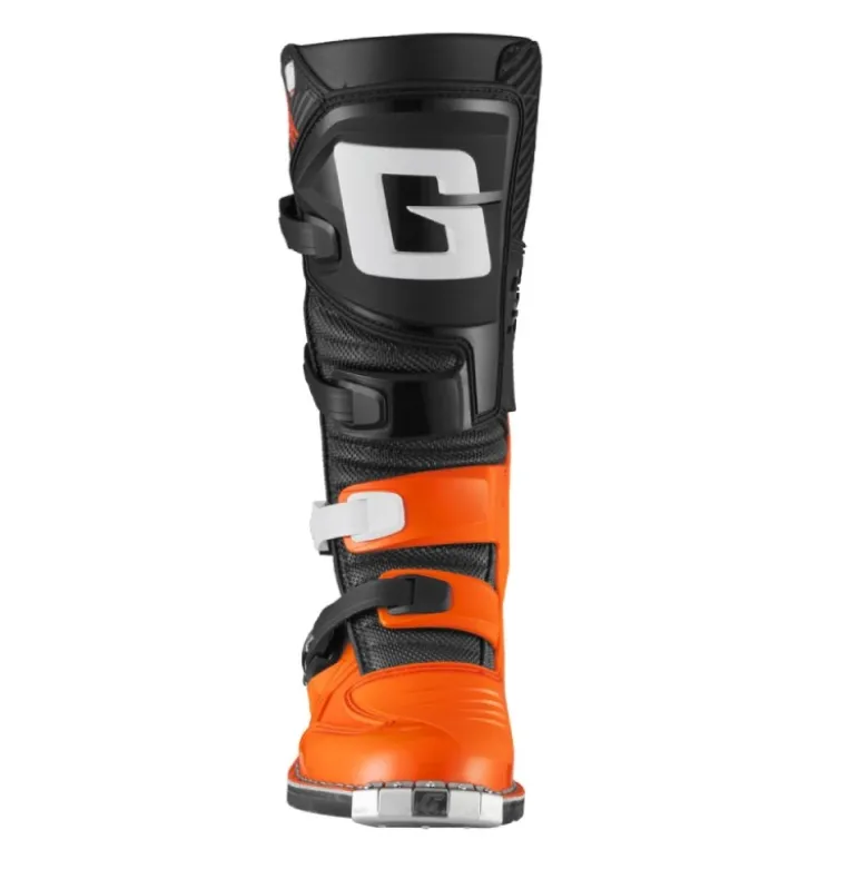 Stivali Moto Bambino Gaerne GXJ Nero Arancione