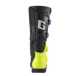 Stivali Moto Bambino Gaerne GXJ Nero Blu Giallo Fluo