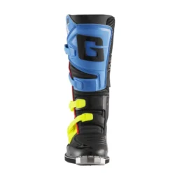 Stivali Moto Bambino Gaerne GXJ Nero Blu Giallo Fluo
