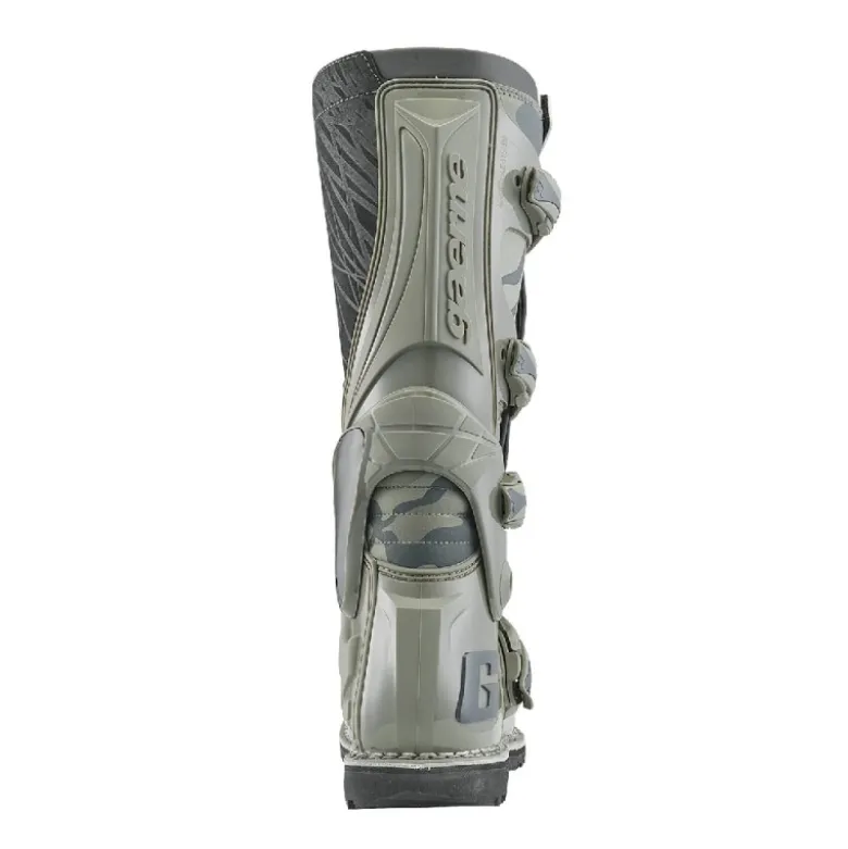 Stivali Moto Gaerne Fastback Endurance Enduro Troop Verde Militare