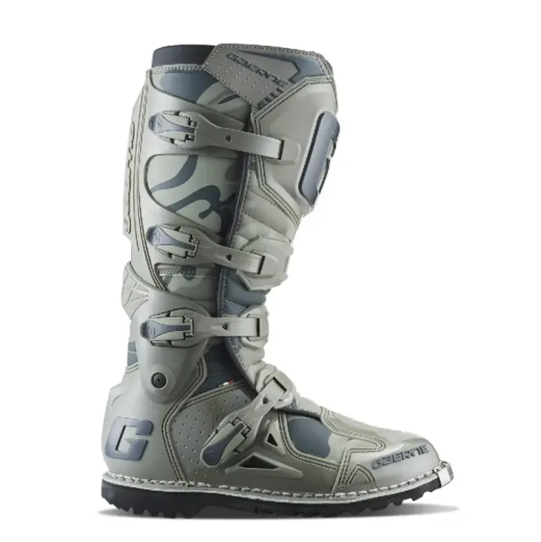 Stivali Moto Gaerne Fastback Endurance Enduro Troop Verde Militare