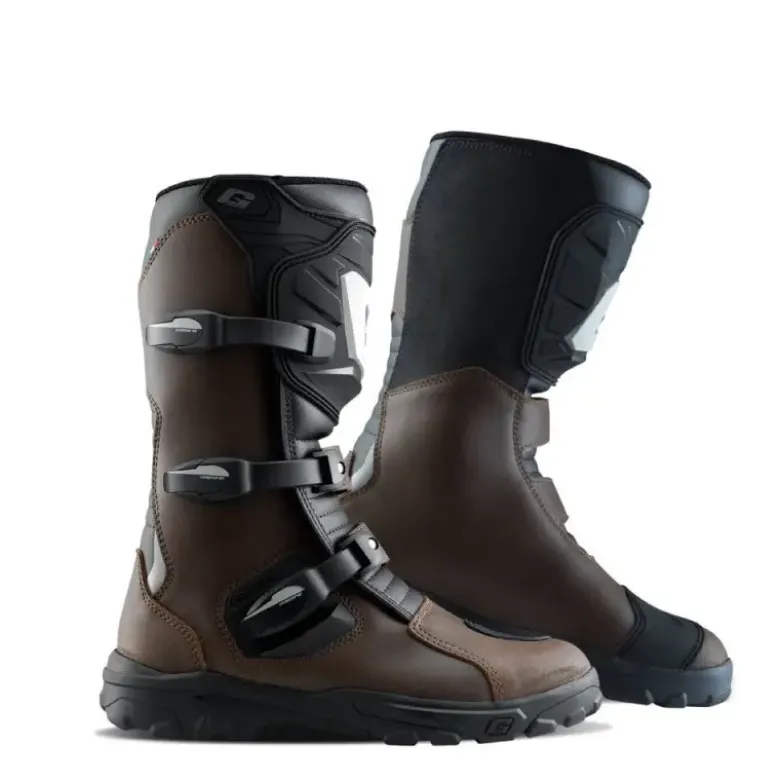 Stivali Moto Gaerne G Adventure Aquatech Marrone