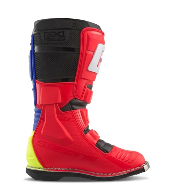 Stivali Moto Gaerne Gx1 Rosso Multicolore