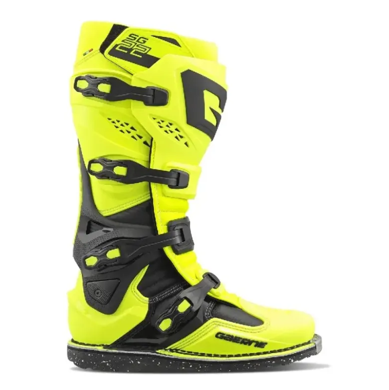 Stivali Moto Gaerne SG22 Stellar Giallo Fluo