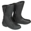 Stivali Moto In Pelle Booster Comfort Donna Nero