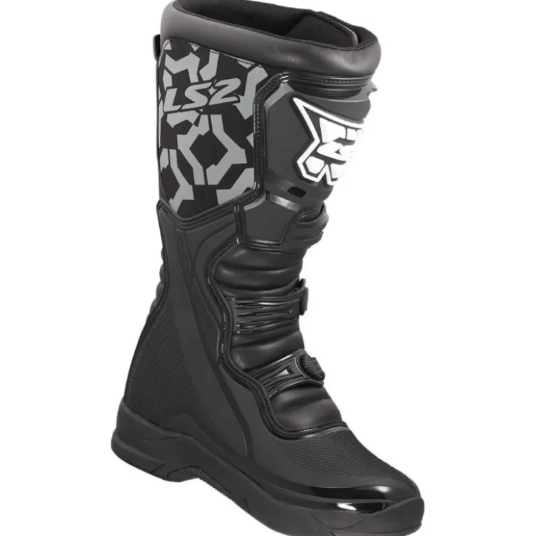 Stivali Moto Off-Road LS2 Raptor Nero