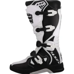 Stivali Moto Off-Road LS2 Raptor Nero Bianco