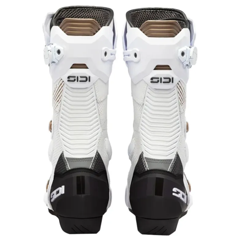 Stivali Moto Racing Sidi Mag 2 Air Bianco Nero