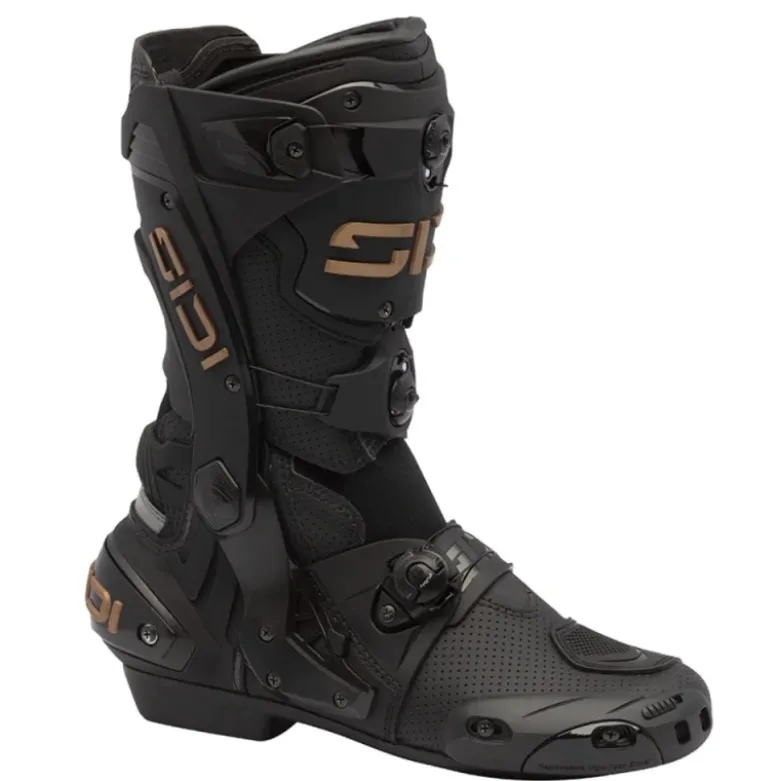 Stivali Moto Racing Sidi Rex Air Nero Bronzo