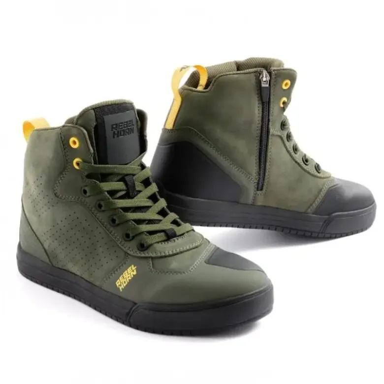 Stivali Moto Rebelhorn Spike Verde