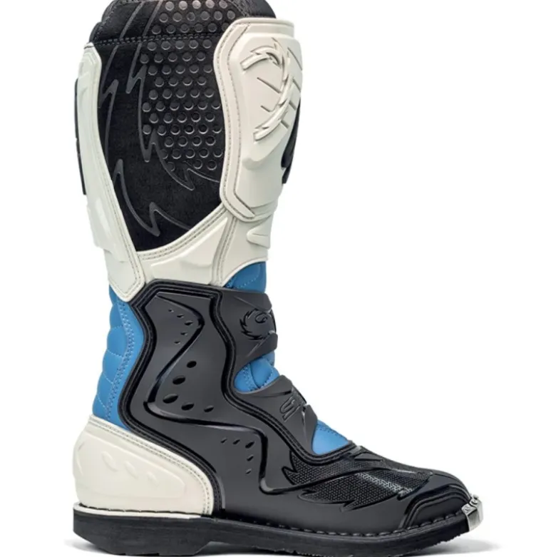 Stivali Moto Sidi Agueda Azzurro Sabbia